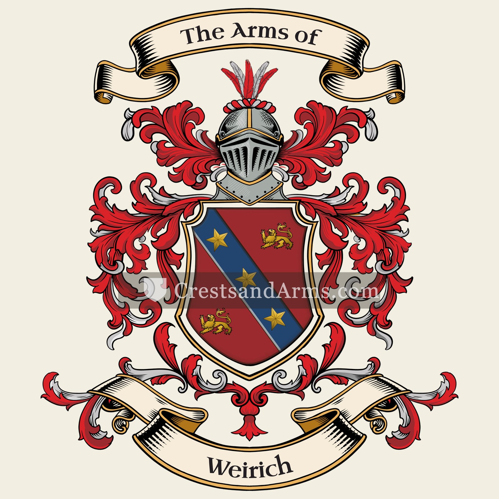The Weirich coat of arms