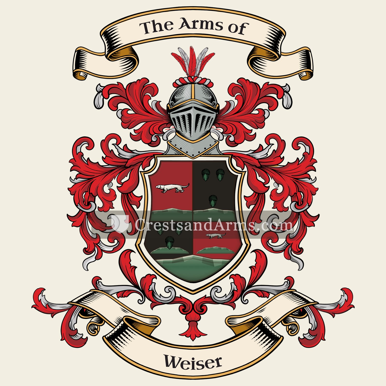 The Weiser coat of arms