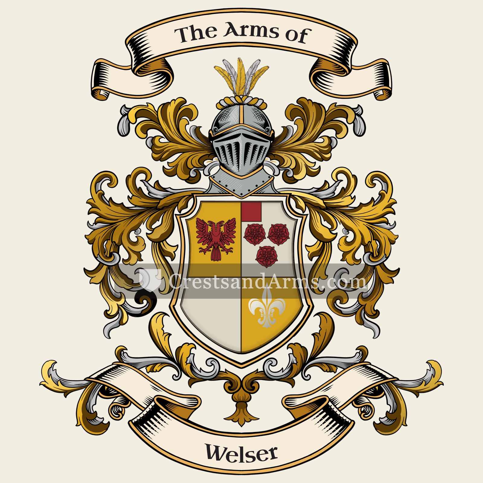 The Welser coat of arms