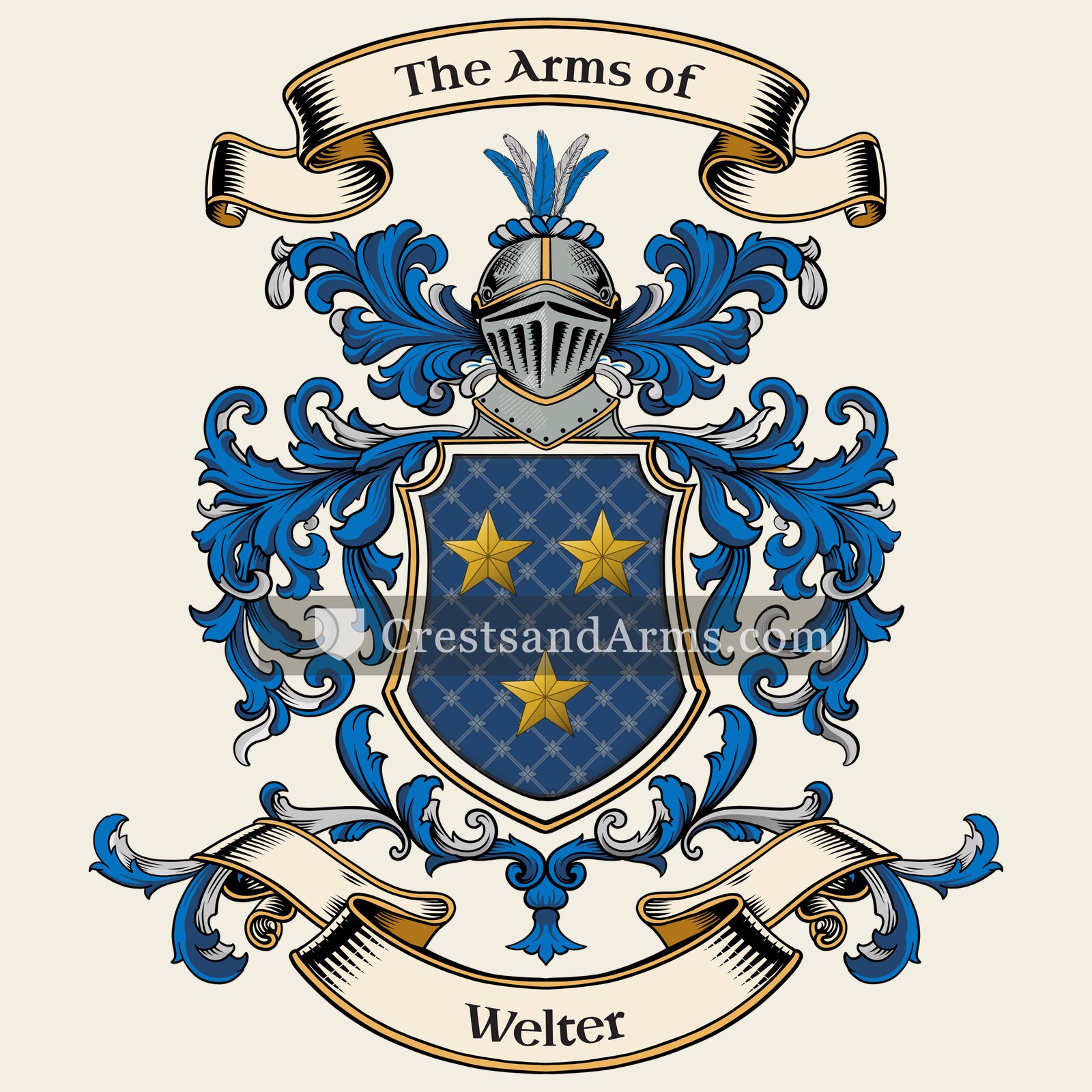 The Welter coat of arms