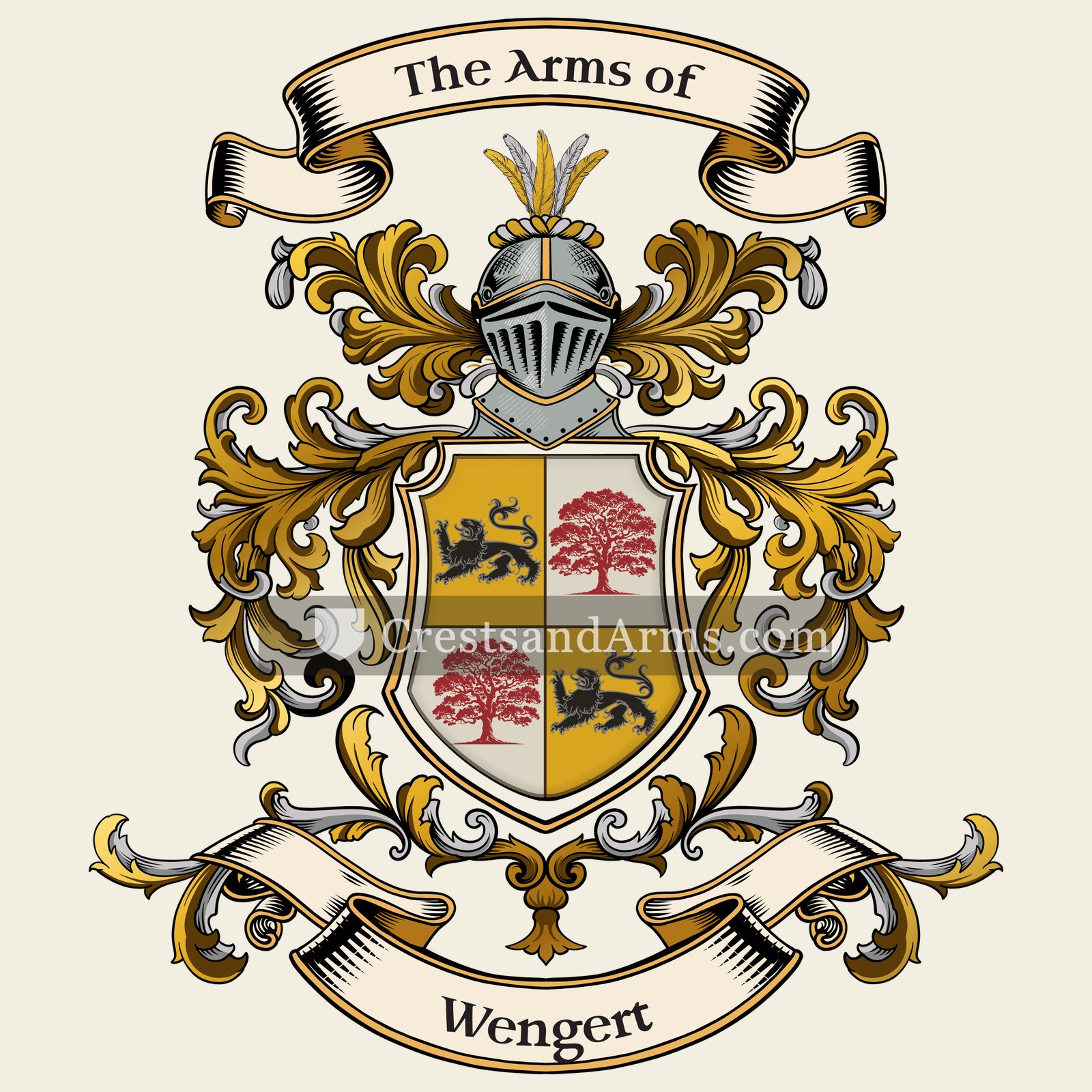 The Wengert coat of arms