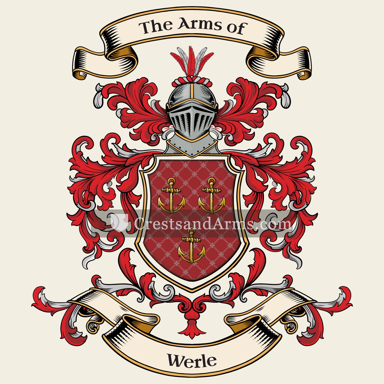 The Werle coat of arms