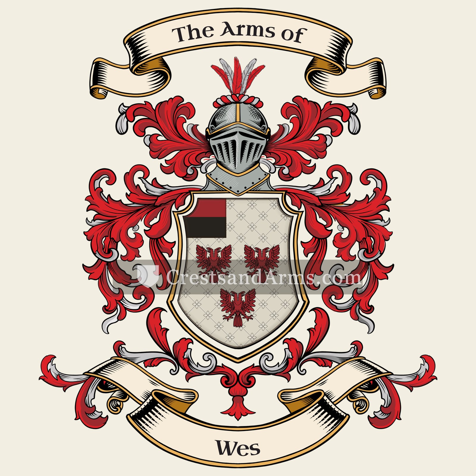 The arms