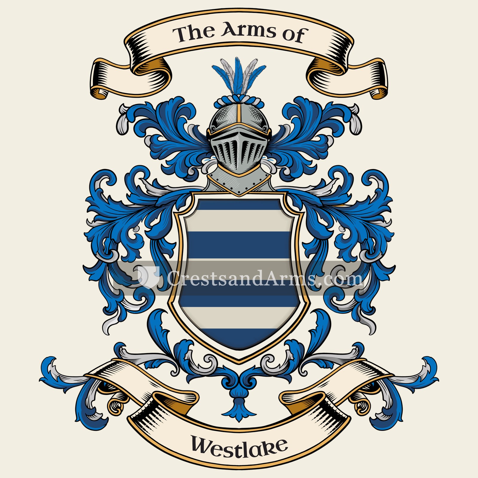 The Westlake coat of arms