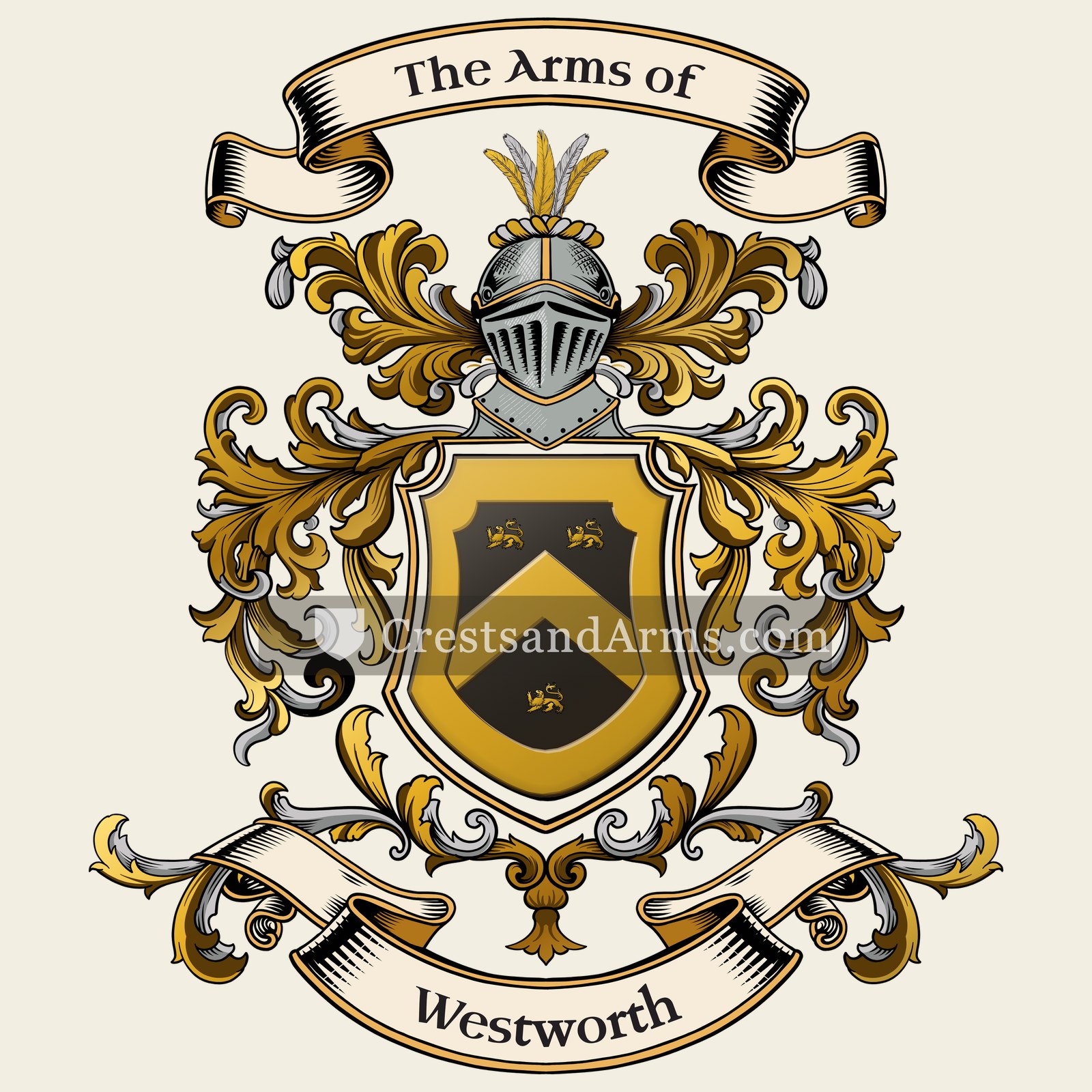 The Westworth coat of arms