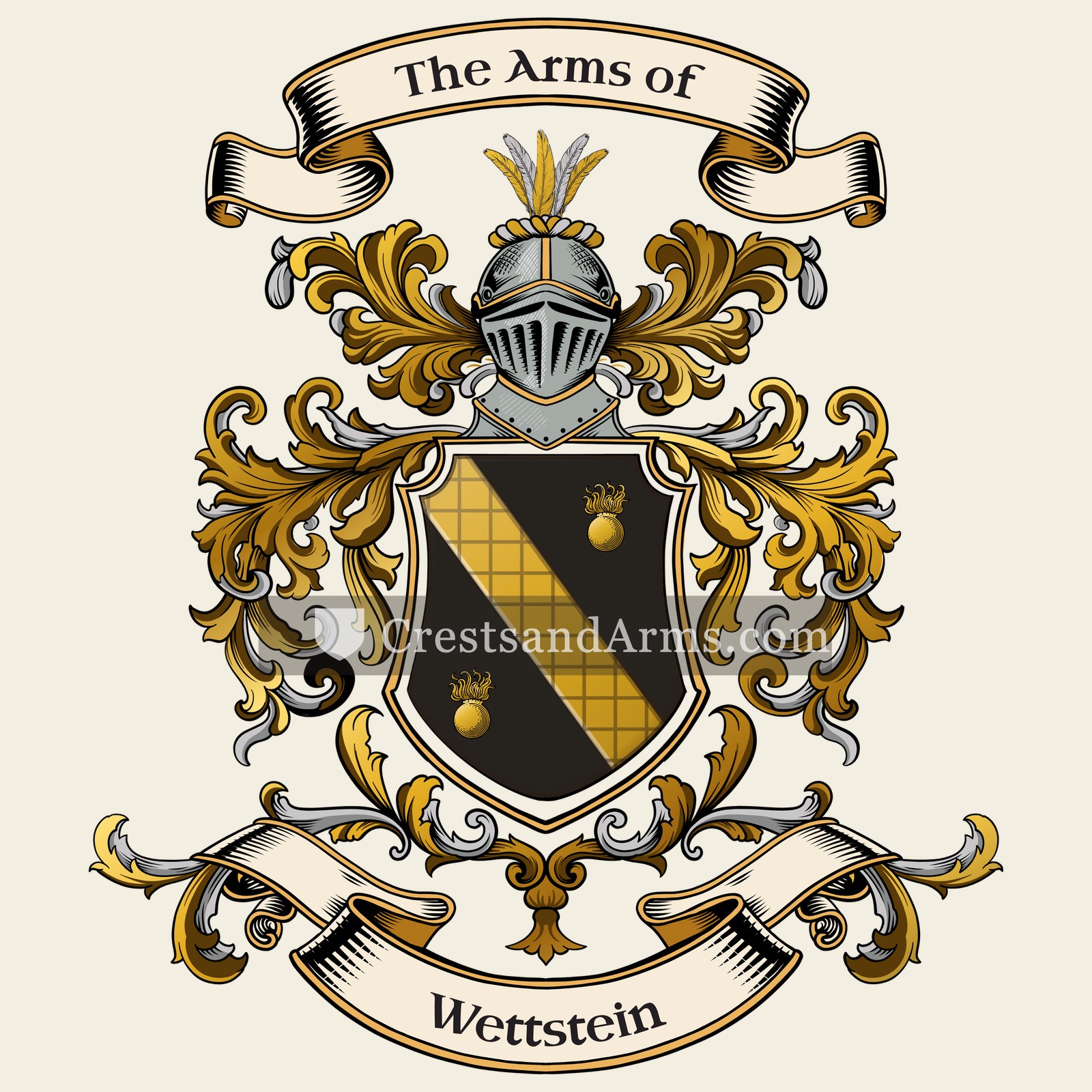 The Wettstein coat of arms