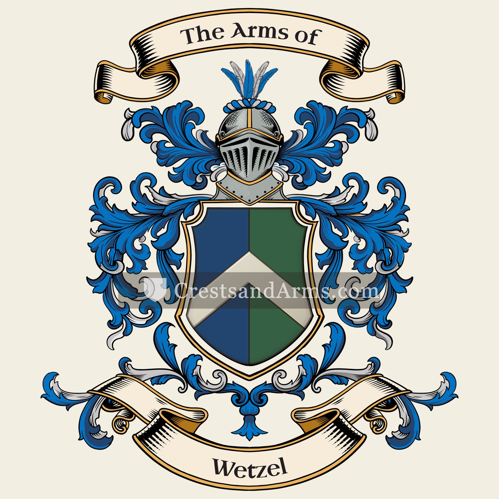 The Wetzel coat of arms