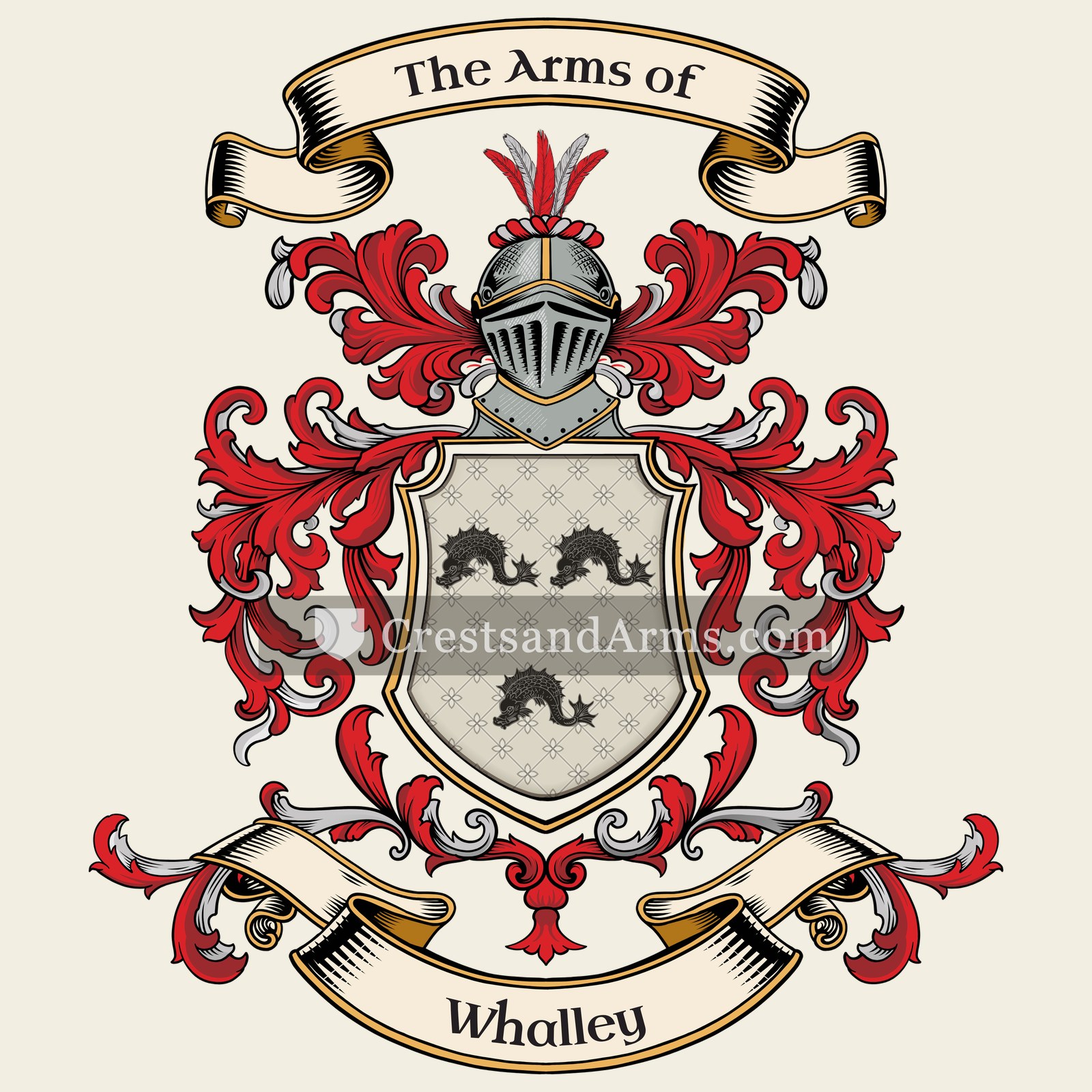 The Whalley coat of arms