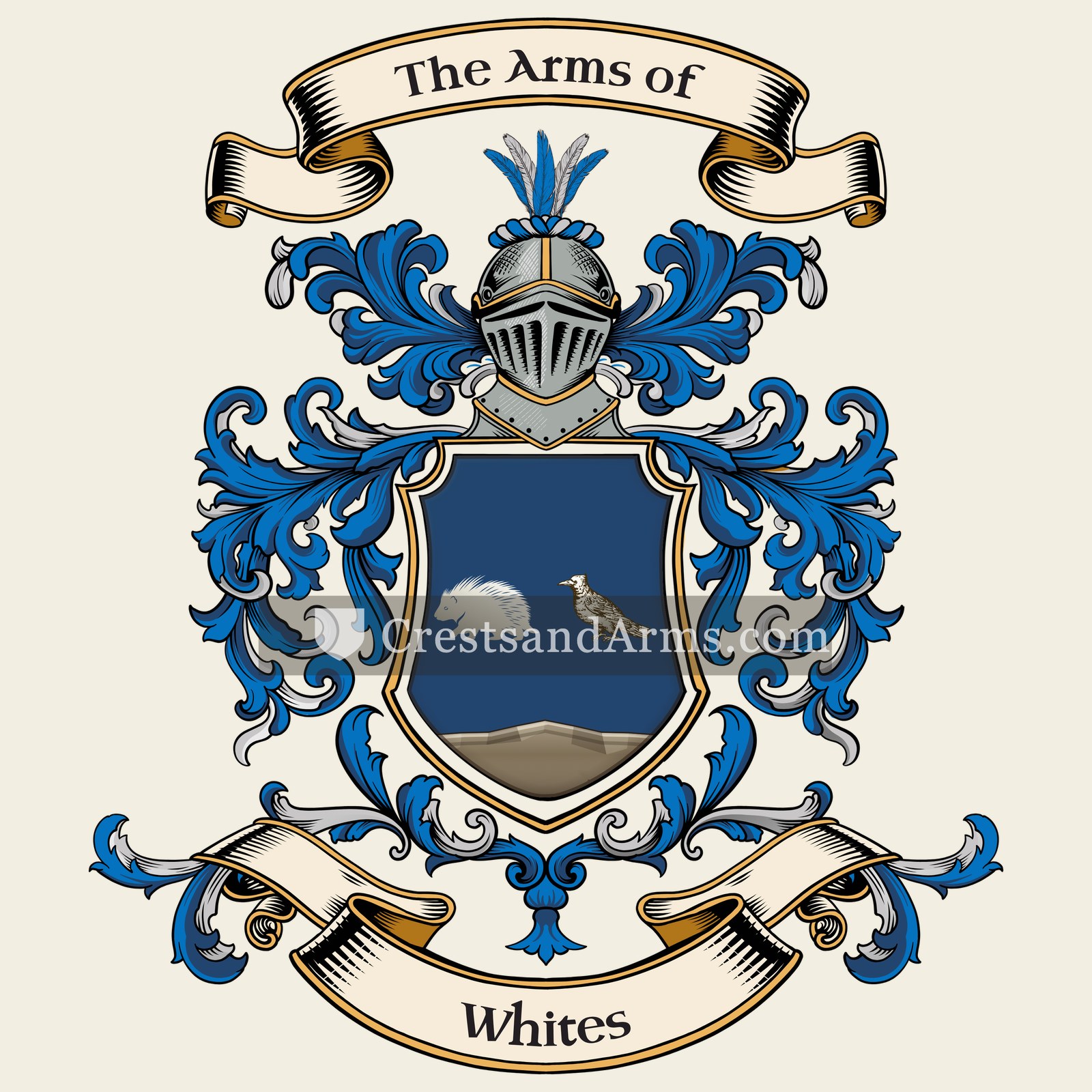 The Whites coat of arms