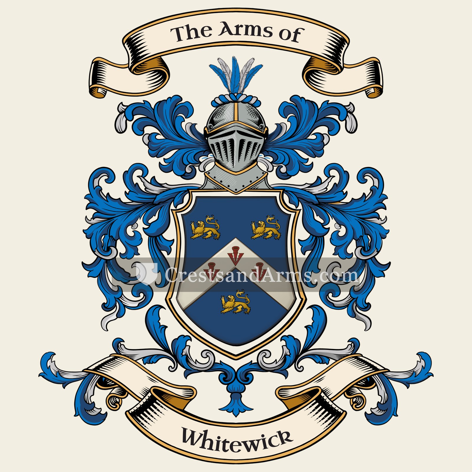 The Whitewick coat of arms