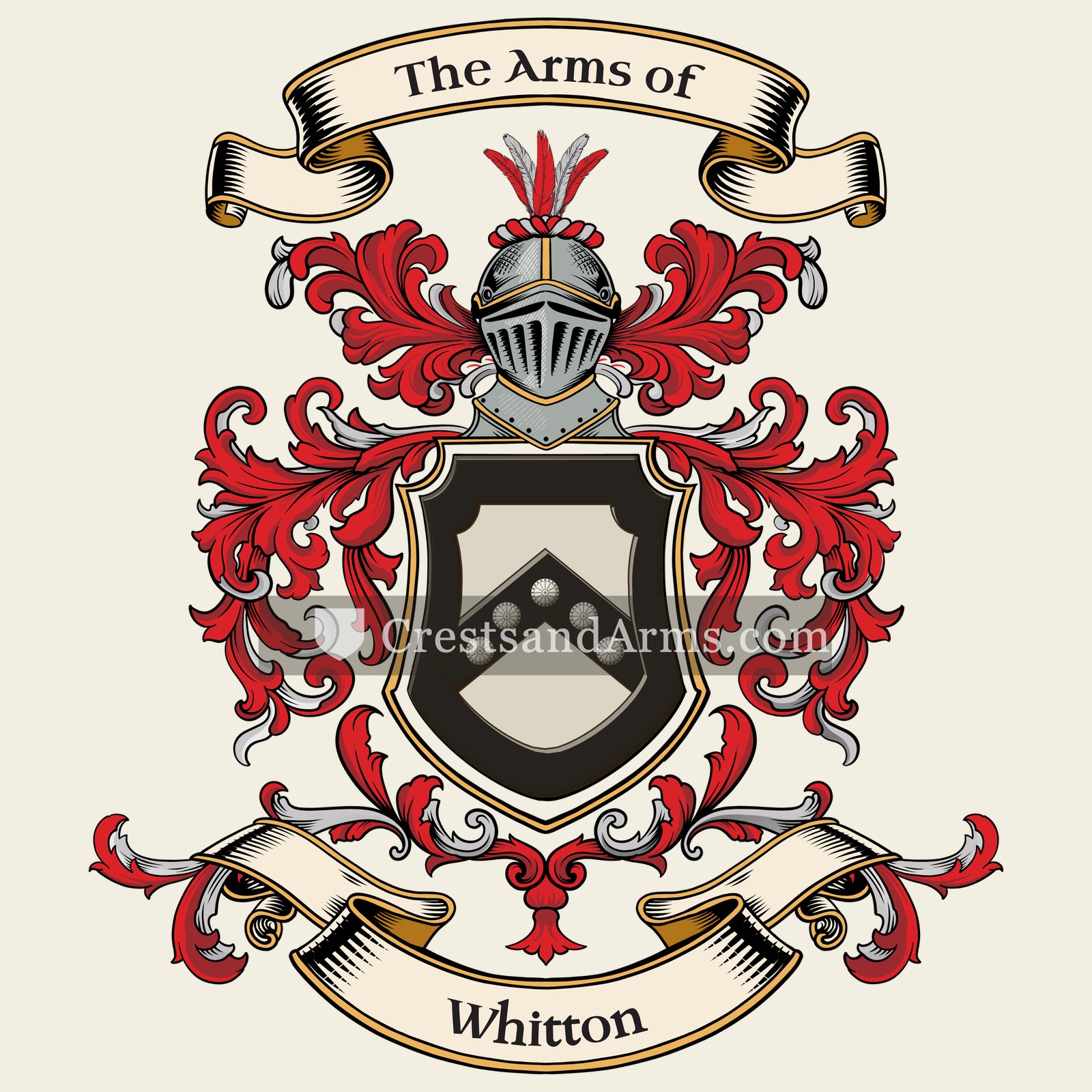 The Whitton coat of arms