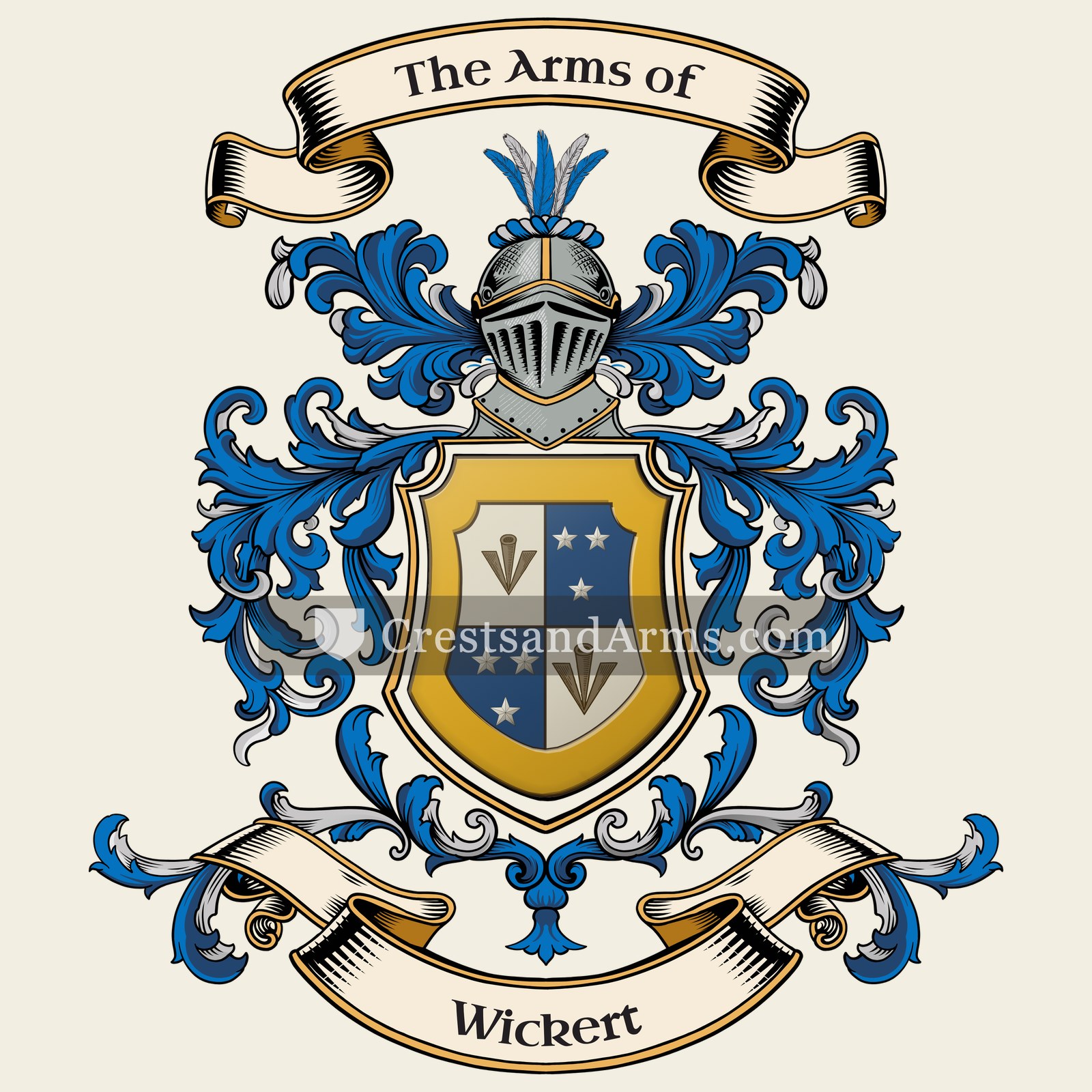 The Wickert coat of arms