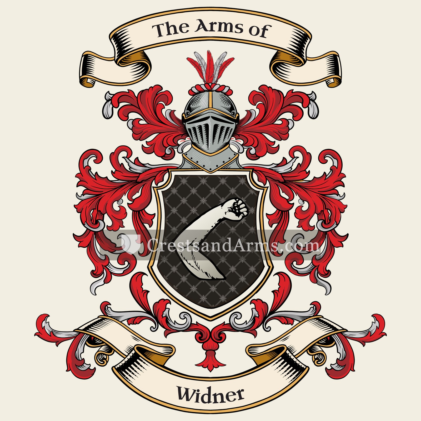 The Widner coat of arms
