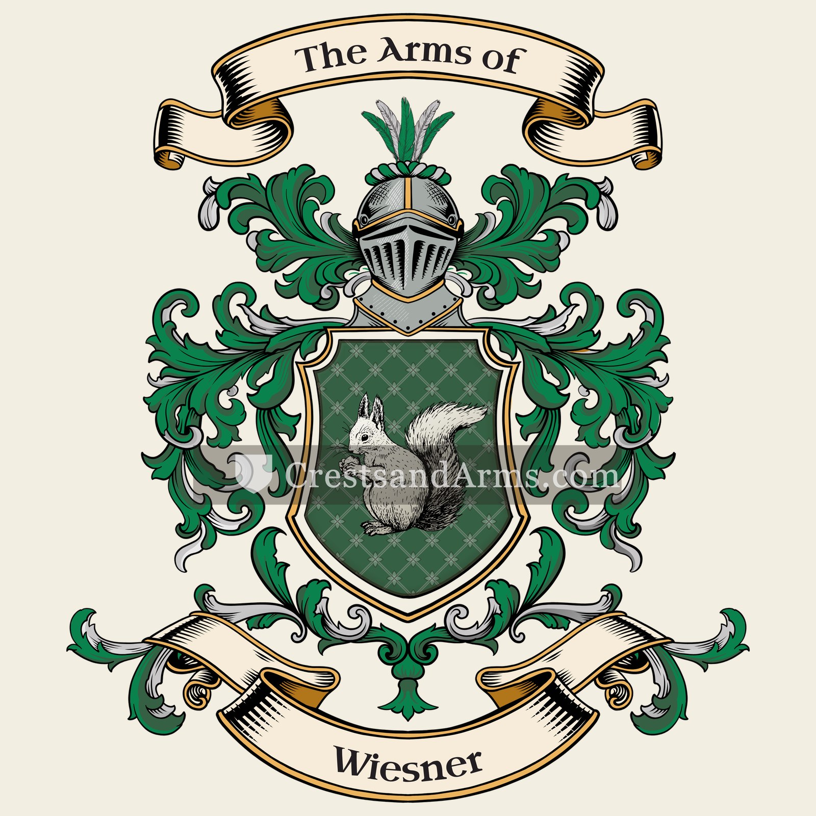 The Wiesner coat of arms