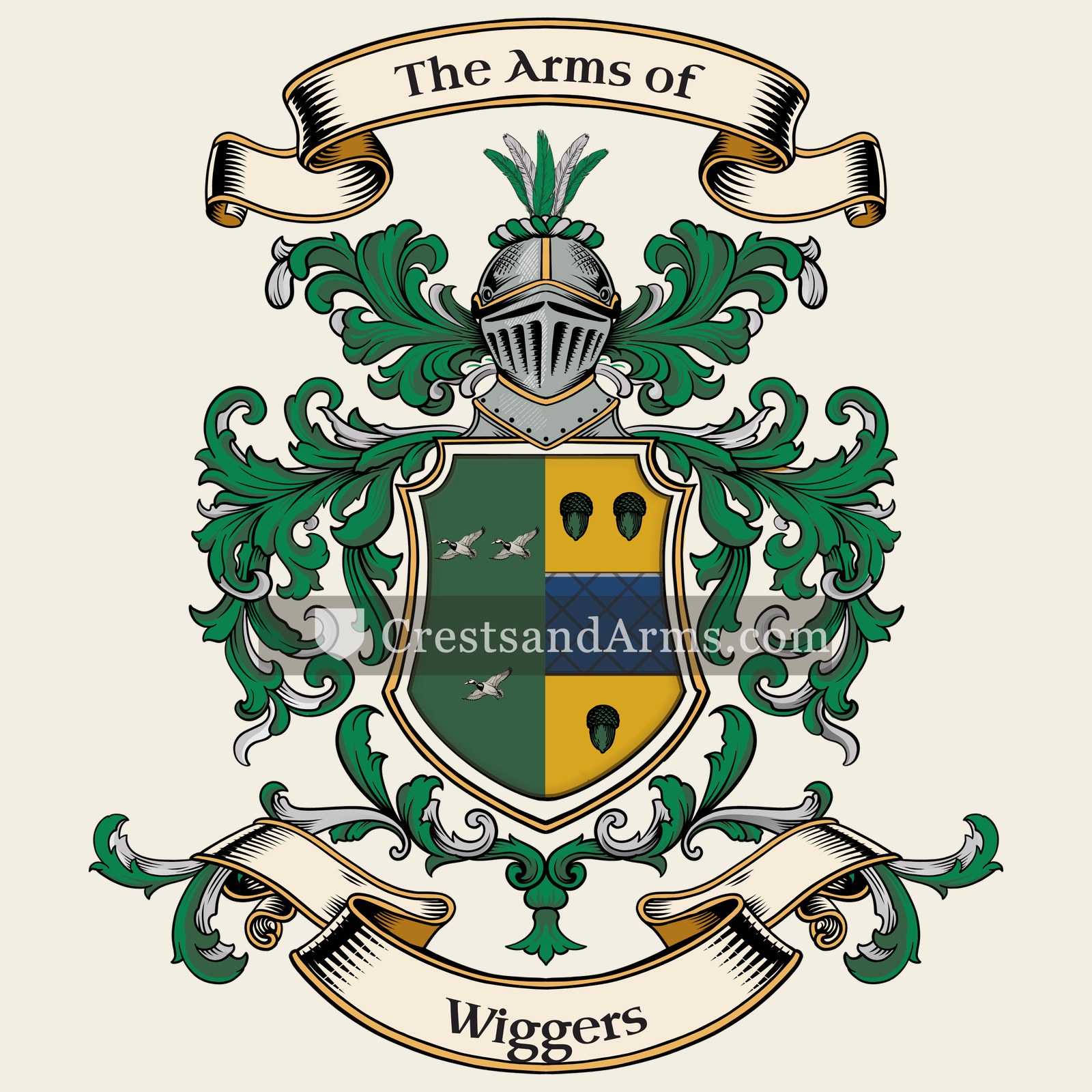 The Wiggers coat of arms