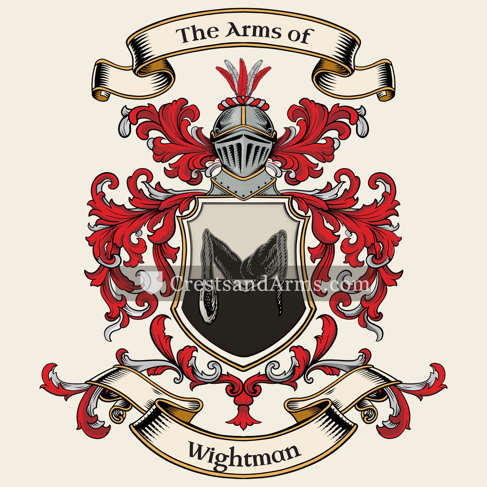 The Wightman coat of arms