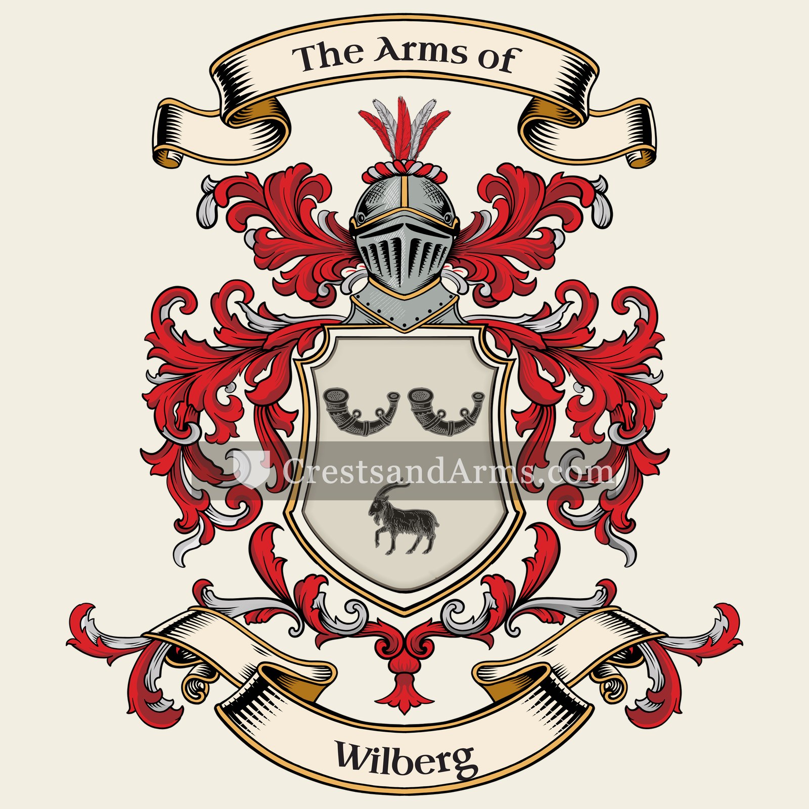 The Wilberg coat of arms
