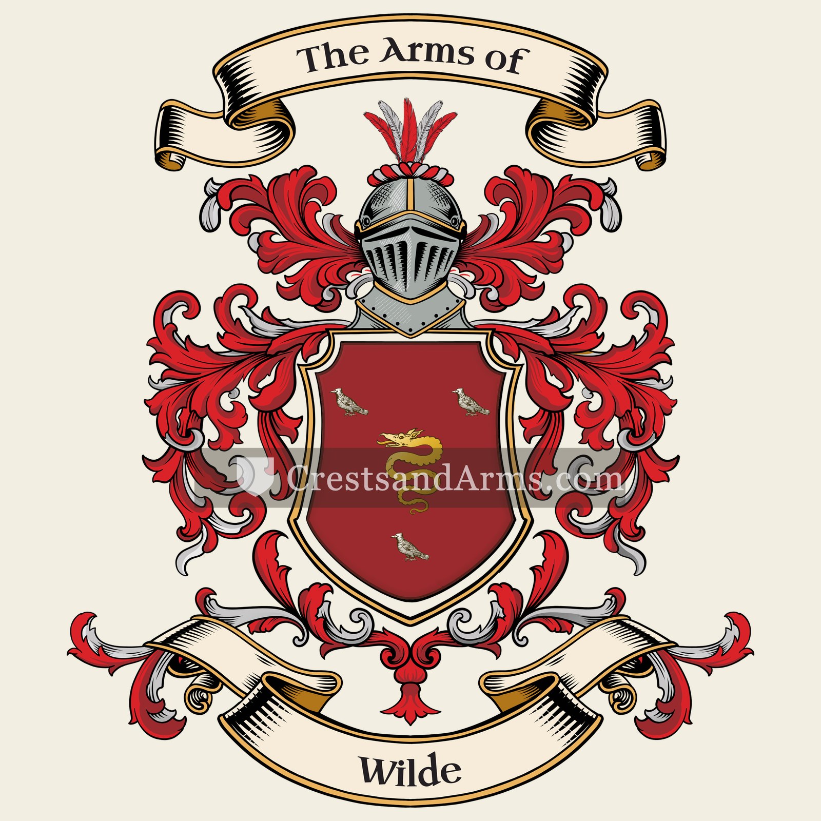 The Wilde coat of arms