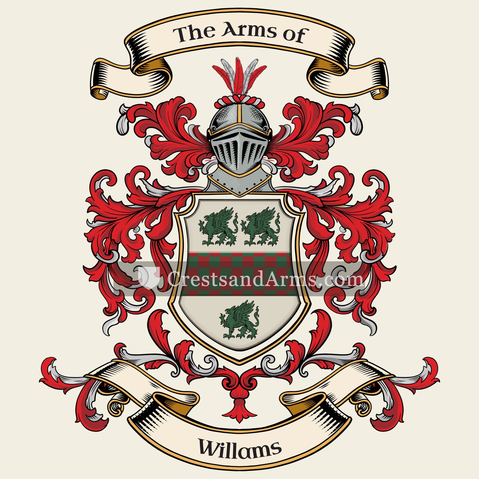The arms