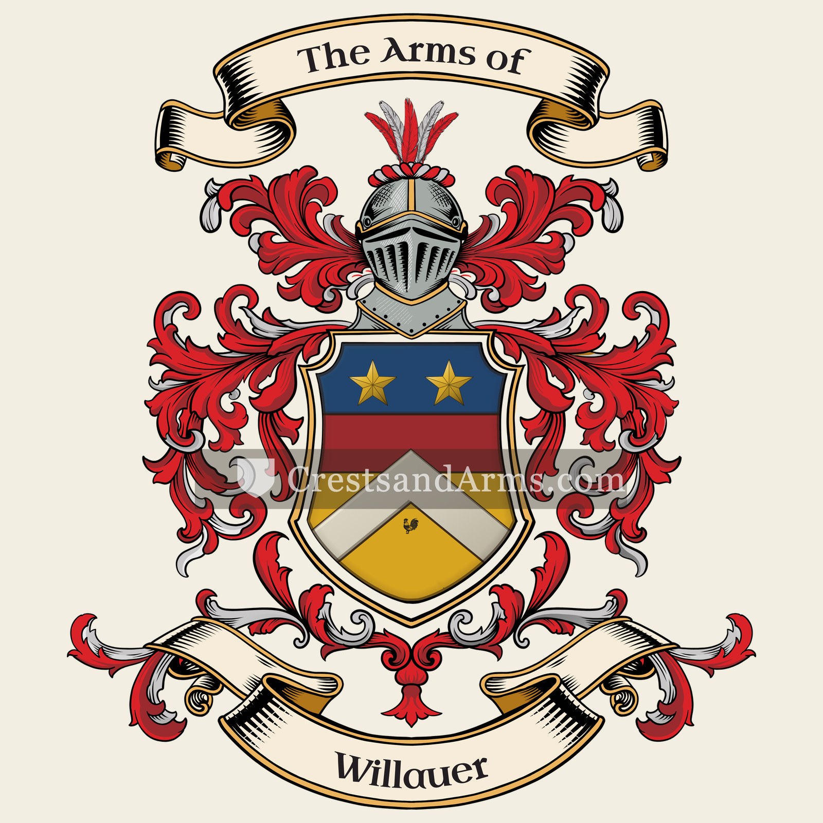 The Willauer coat of arms
