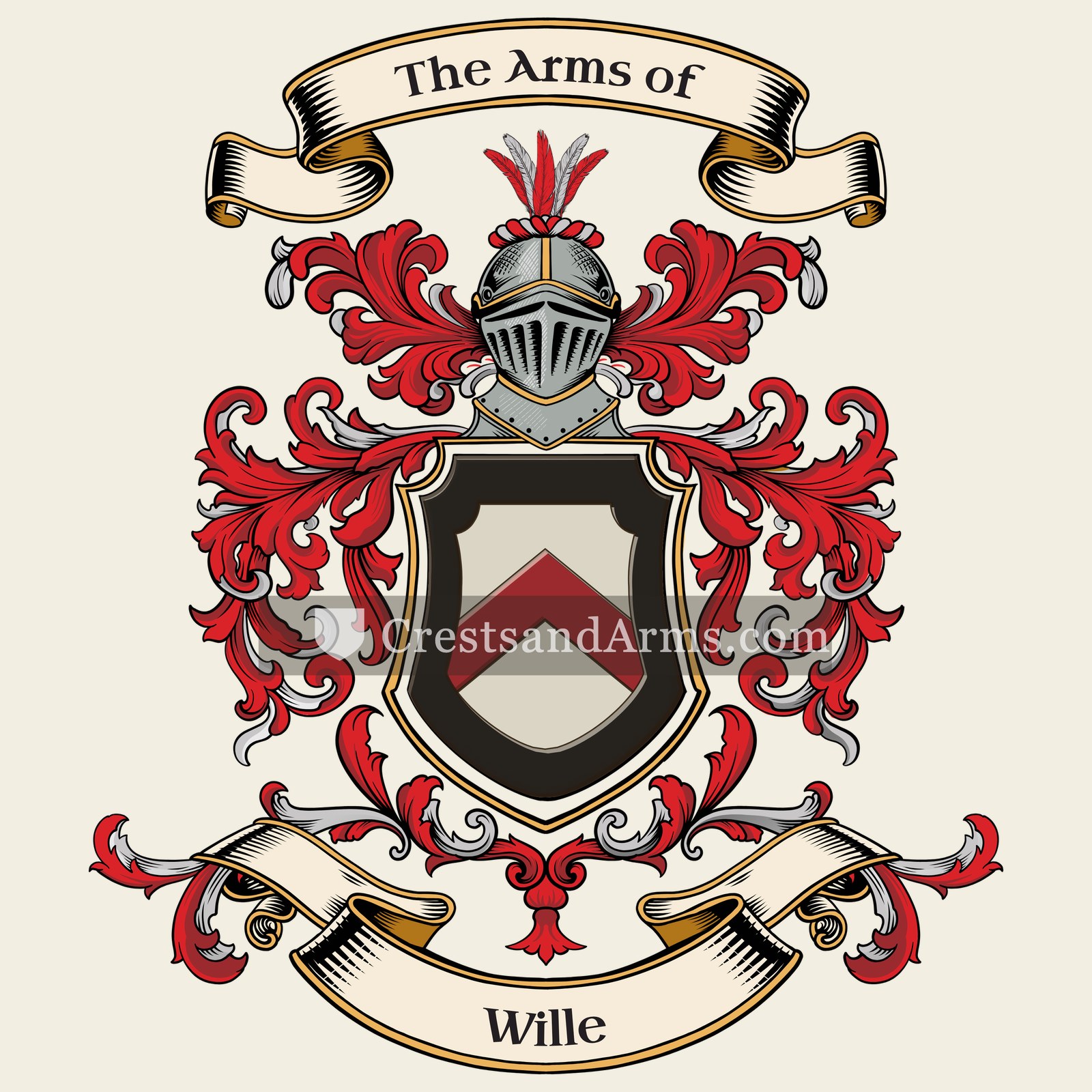 The Wille coat of arms