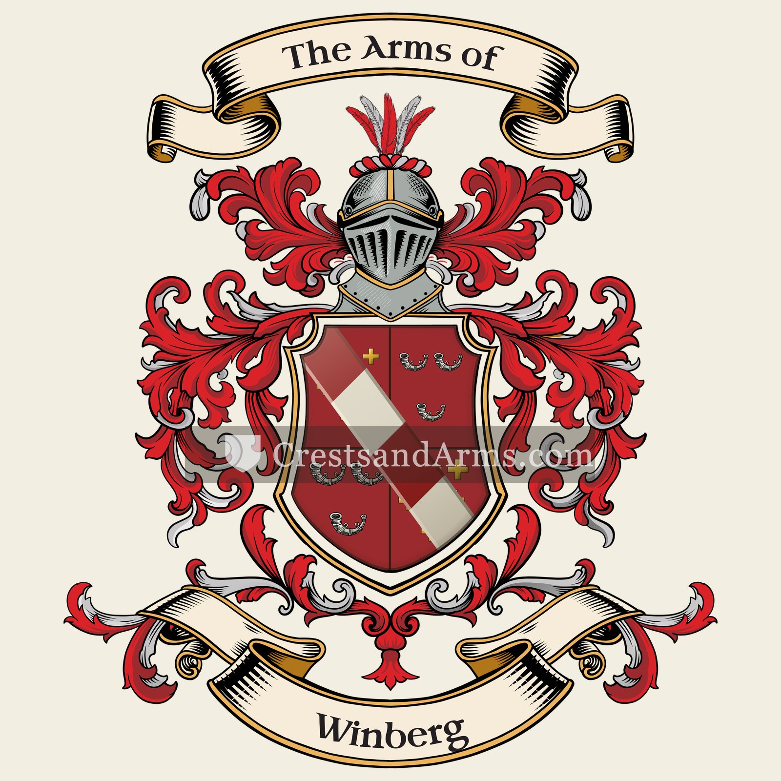 The Winberg coat of arms