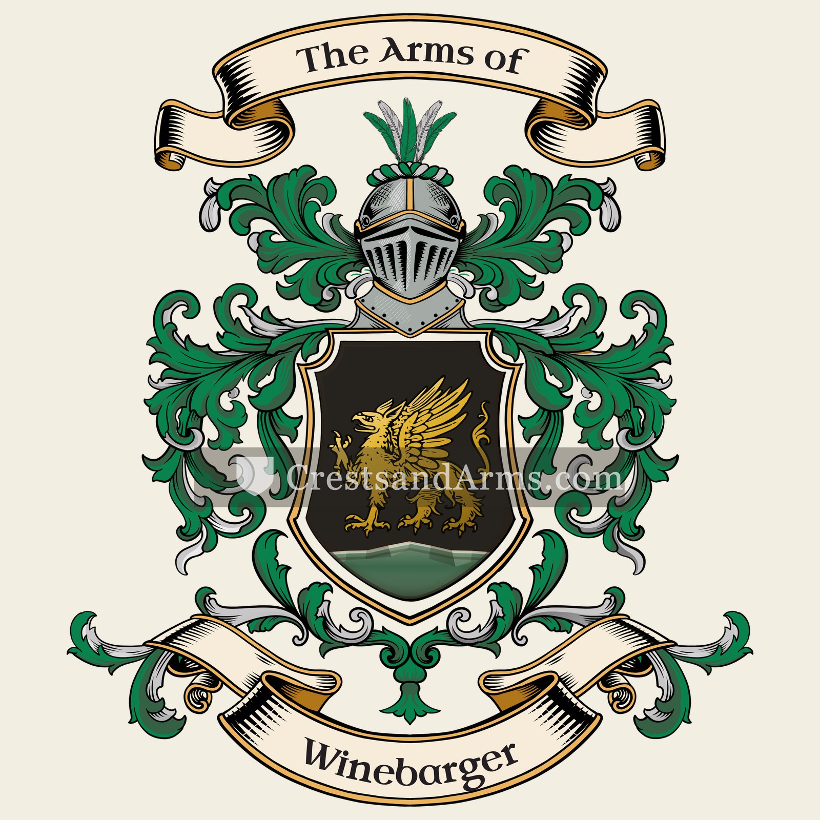The Winebarger coat of arms
