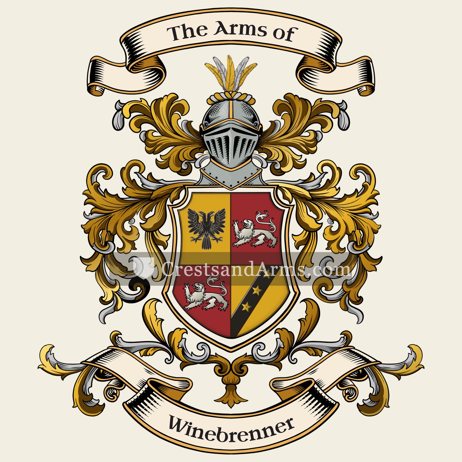 The Winebrenner coat of arms