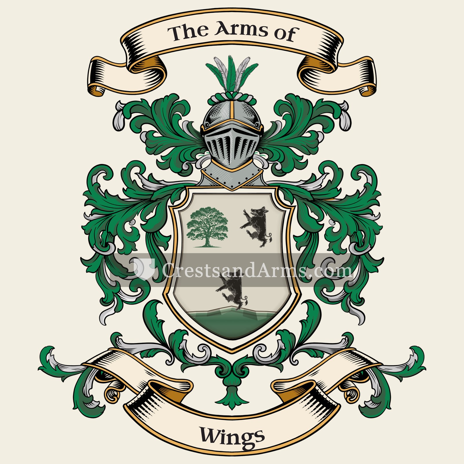 The arms