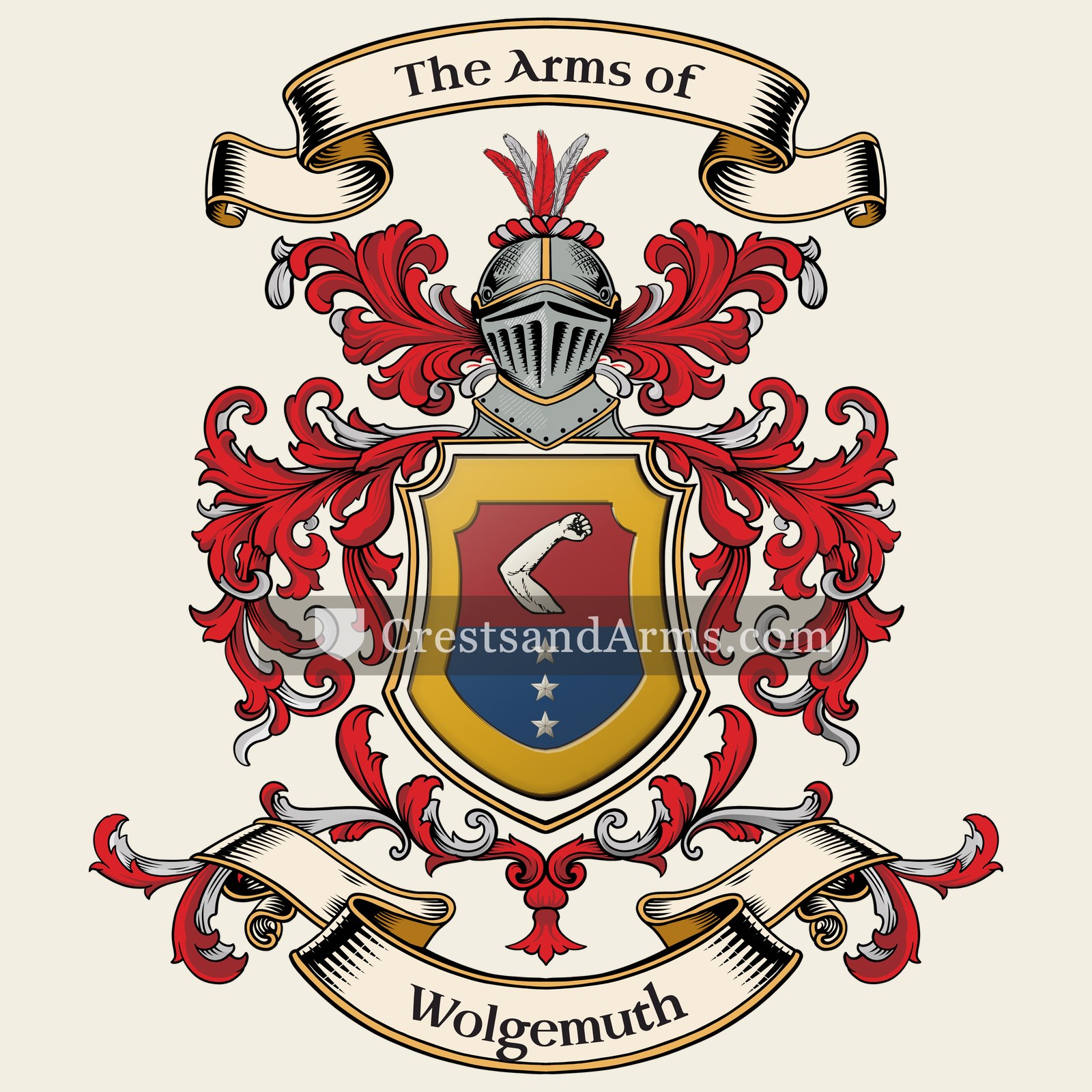The arms