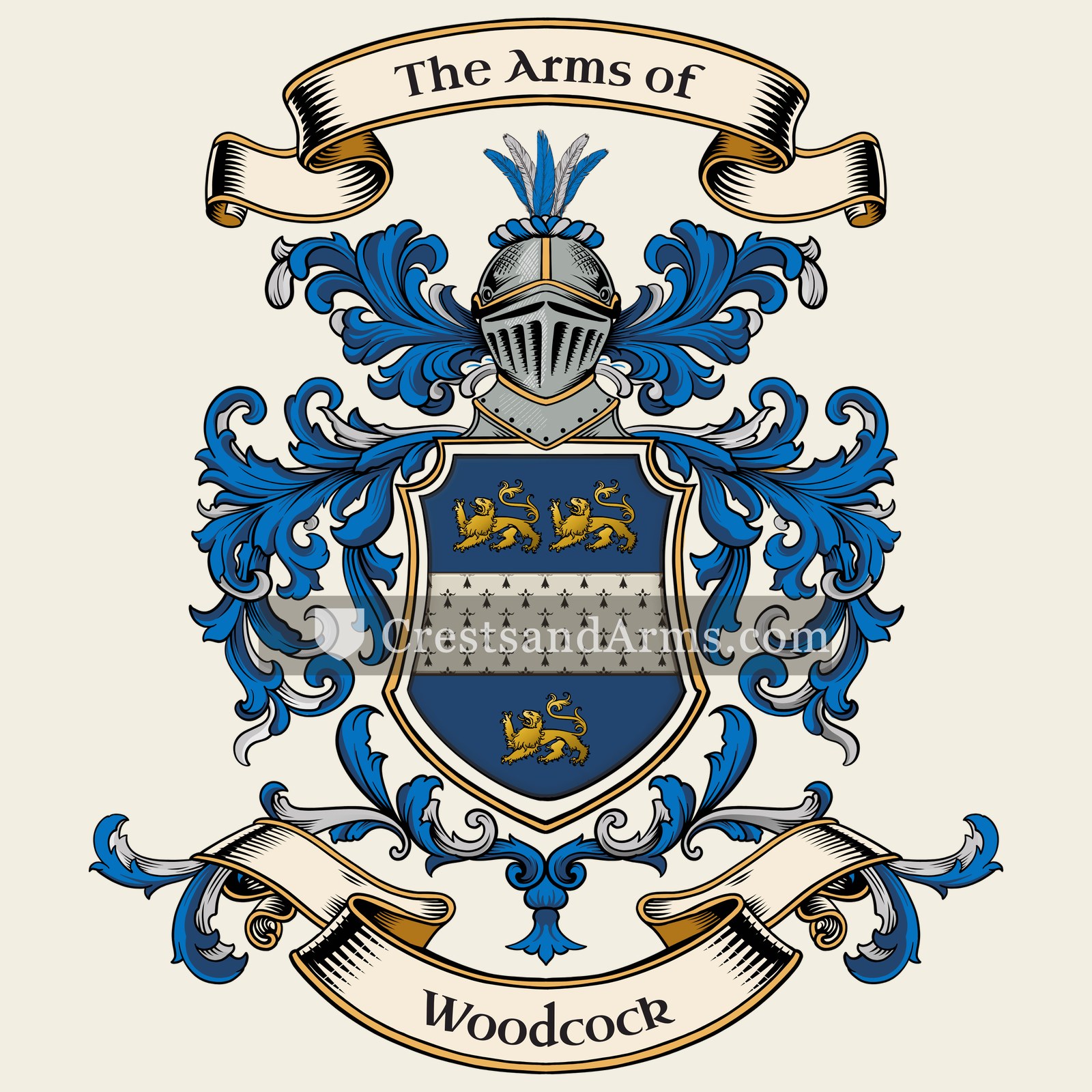 The Woodcock coat of arms