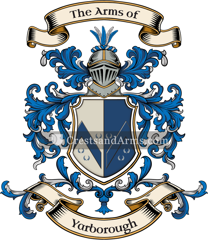 The Yarborough coat of arms, drawn from the recorded blazon