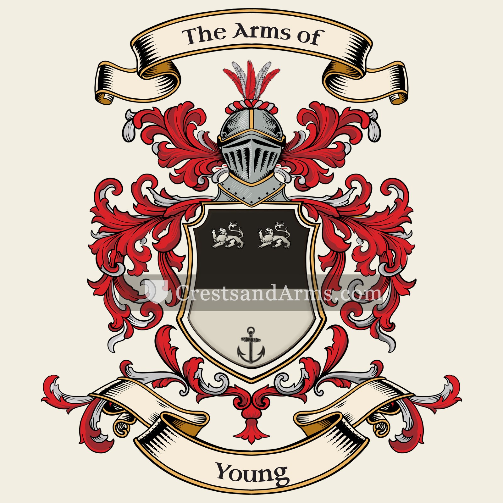 The Young coat of arms