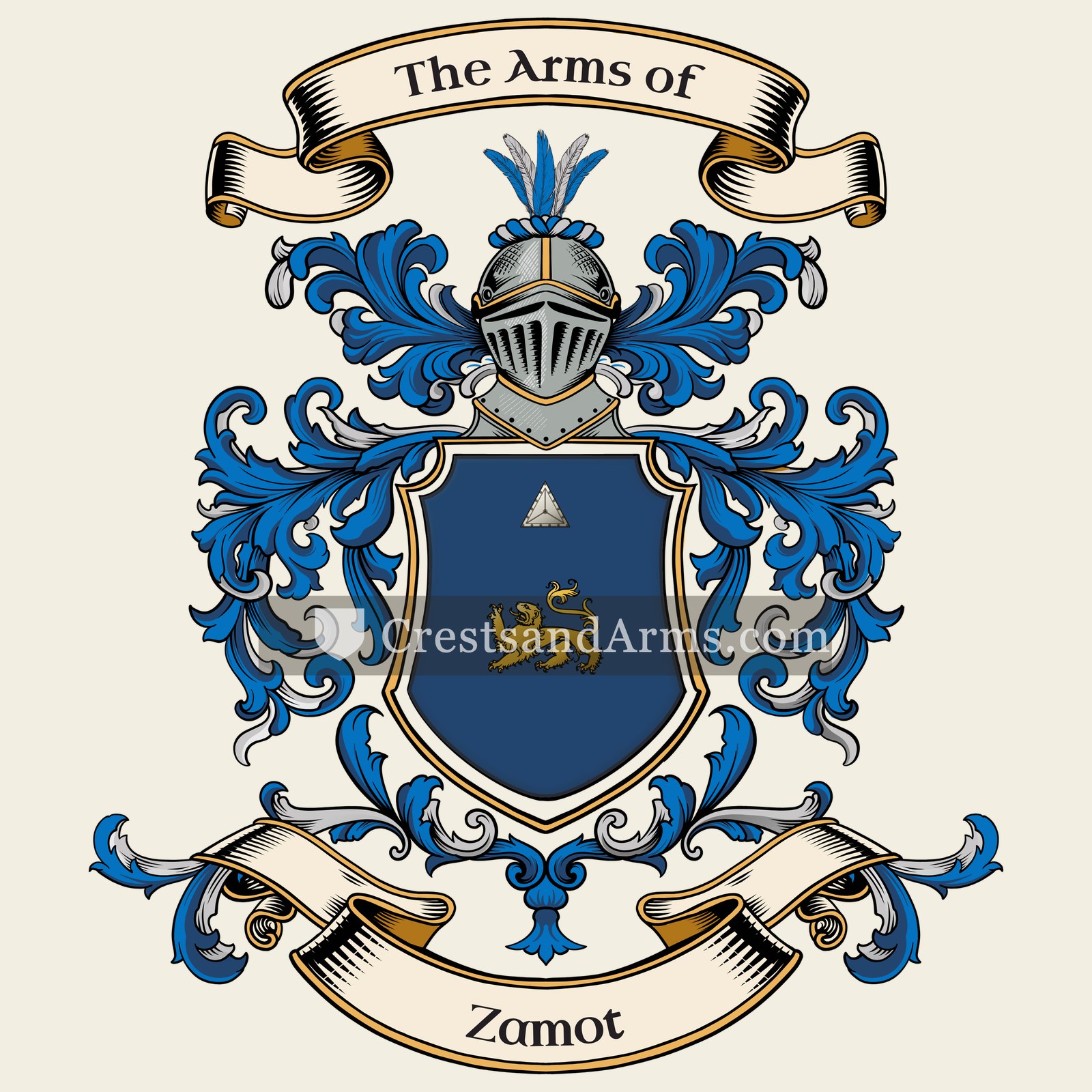 The Zamot coat of arms