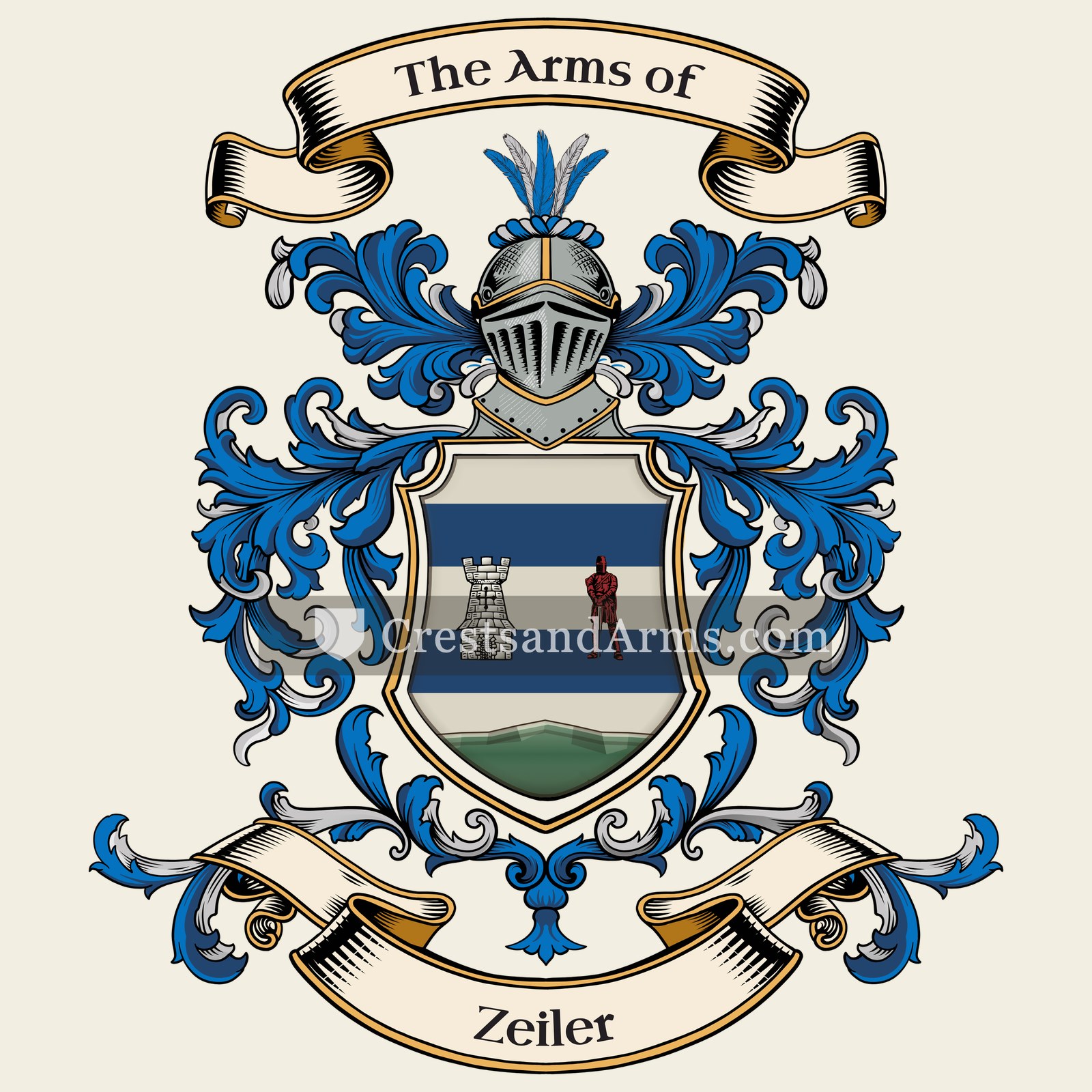 The Zeiler coat of arms
