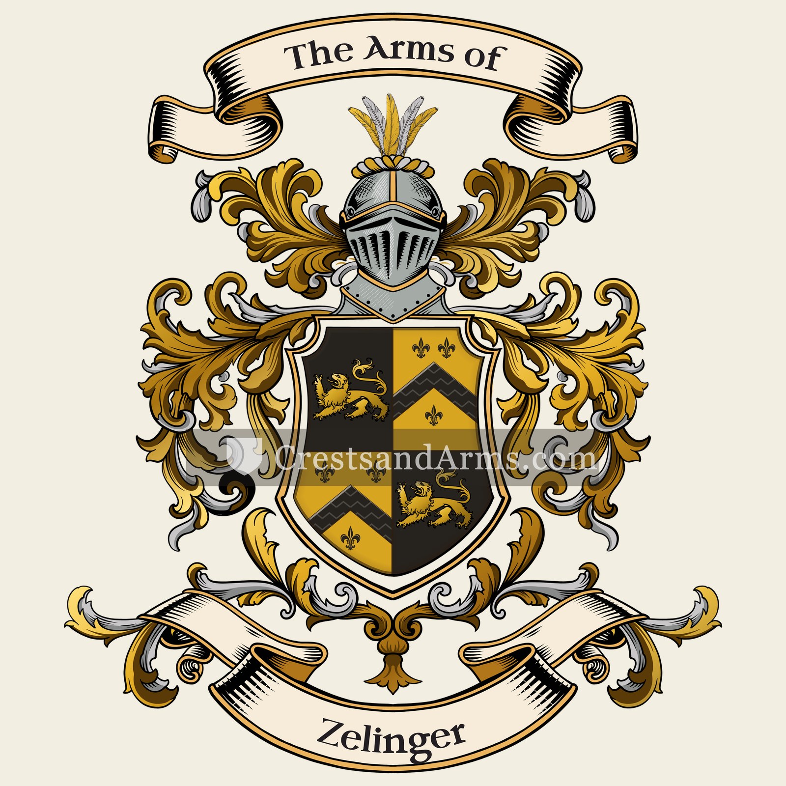 The Zelinger coat of arms