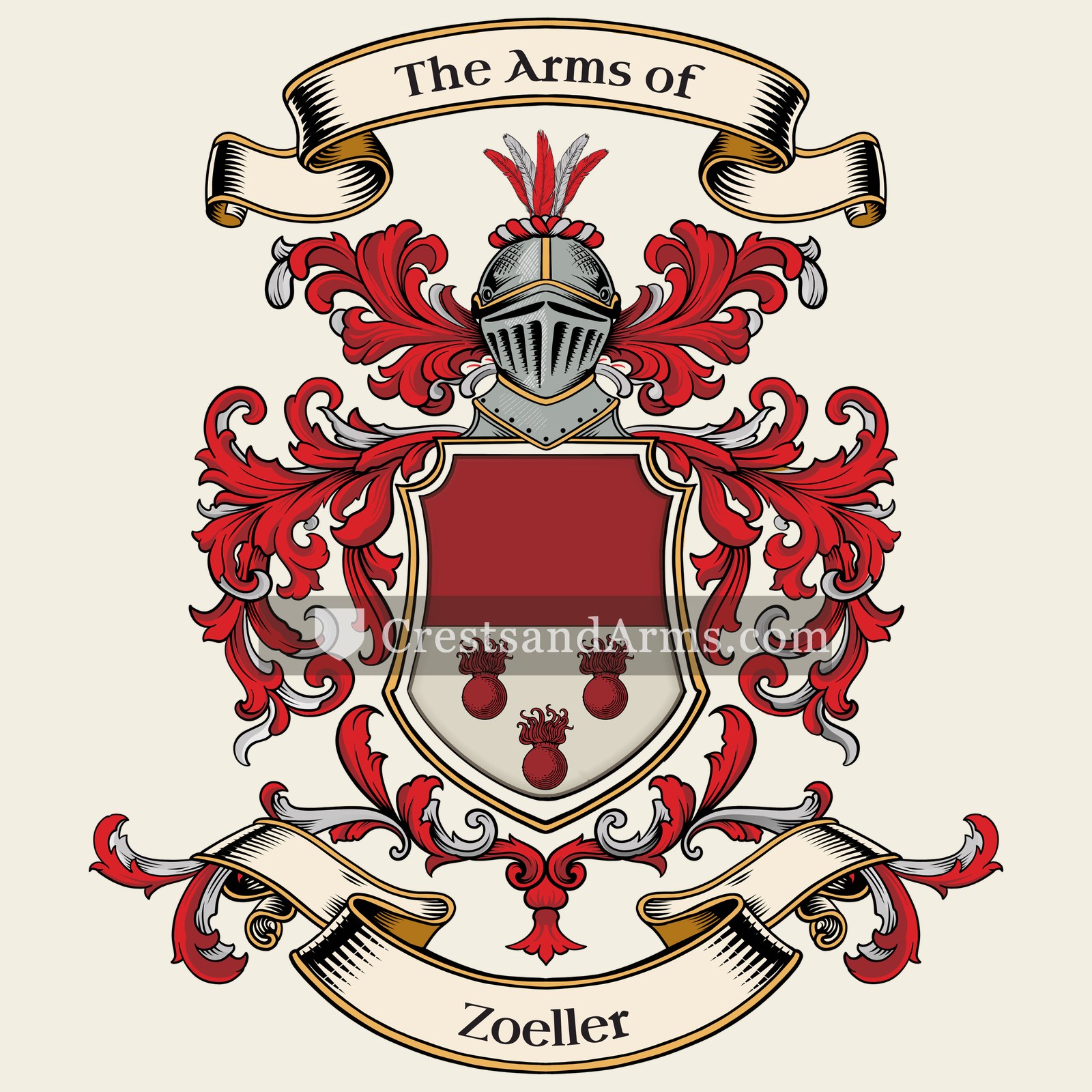The Zoeller coat of arms