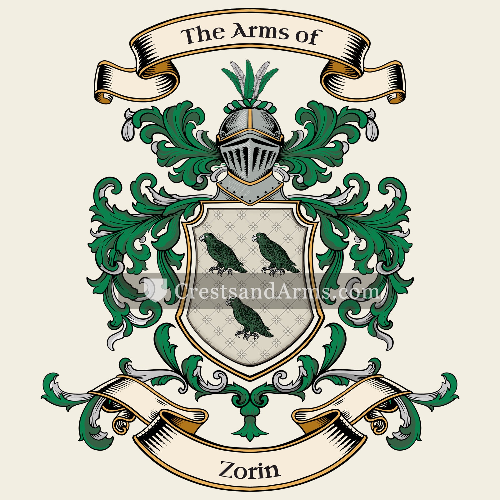 The arms